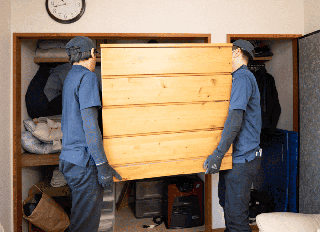 片付けのイメージ