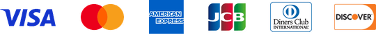 利用できるクレジットカード：VISA,Mastercard,AMERICAN EXPRESS,Diners Club,DISCOVER