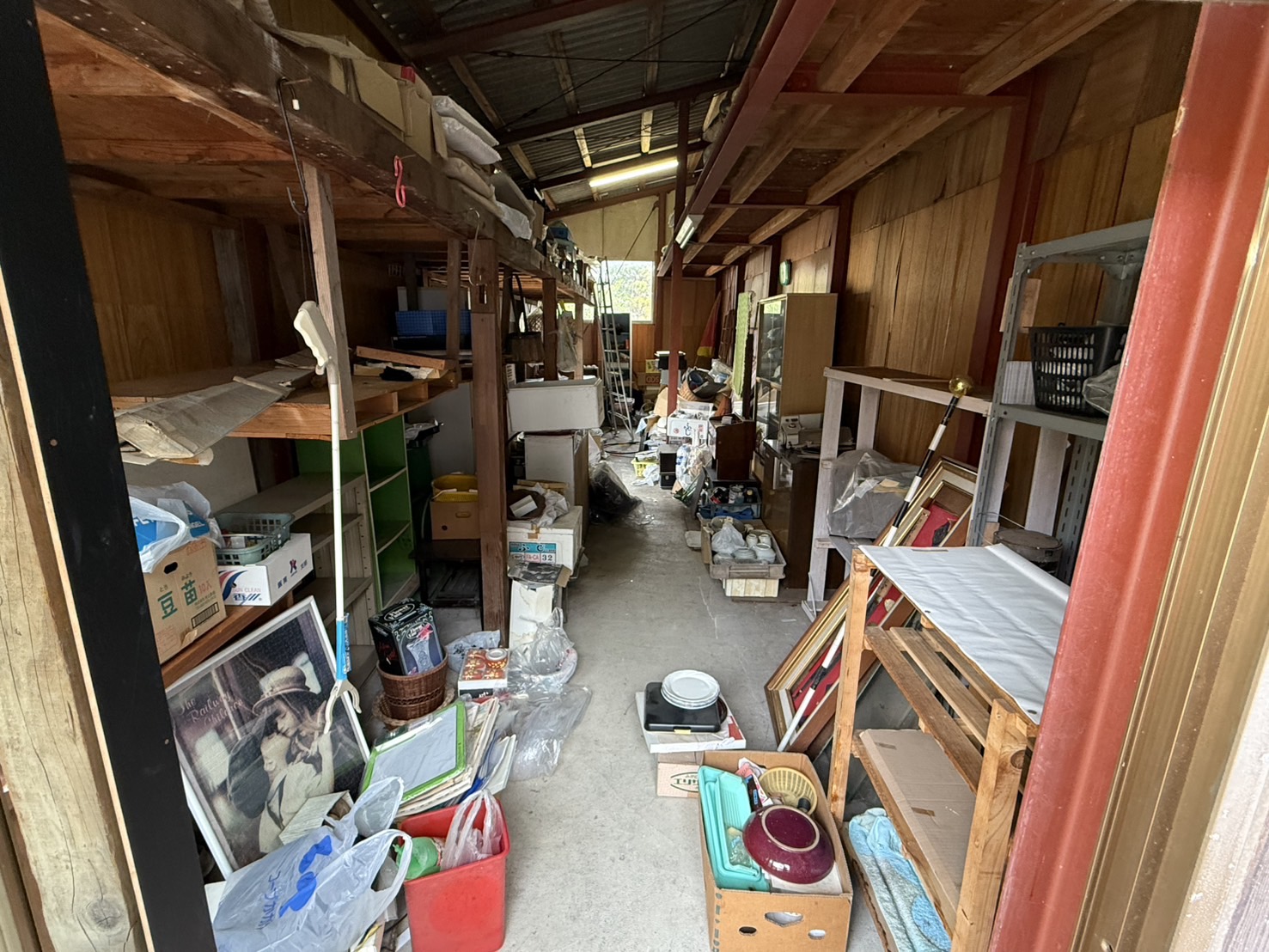 吉野川市鴨島T様邸の粗大ゴミ回収前