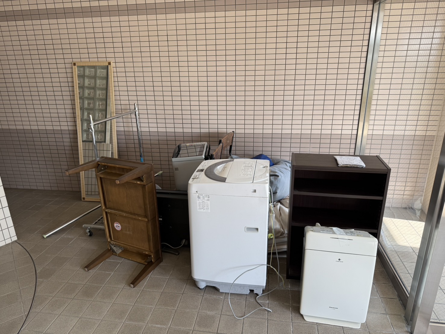 徳島県徳島市　A様邸の不用品回収作業レポート,回収前