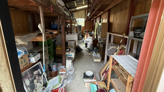 吉野川市鴨島T様邸の粗大ゴミ回収