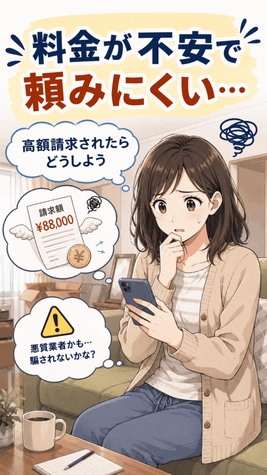 自分で片付けるより時間も体力も節約できる不用品回収の漫画